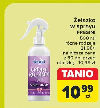 Żelazko w sprayu black orchid promocja