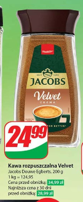 Kawa Jacobs velvet crema promocja