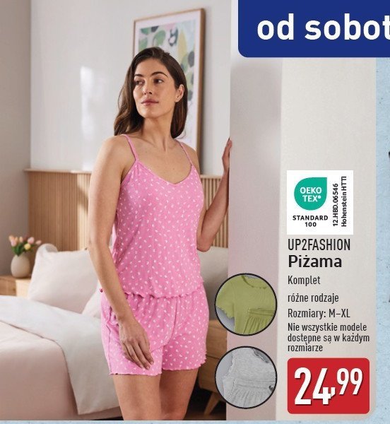 Piżama damska m-xl Up2fashion promocja