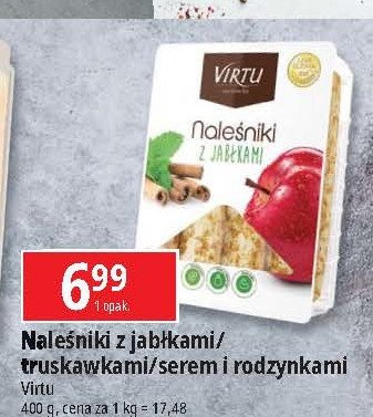 Naleśniki z serem i rodzynkami Virtu promocja