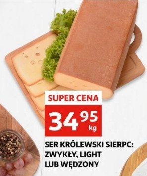 Ser królewski wędzony Sierpc promocja