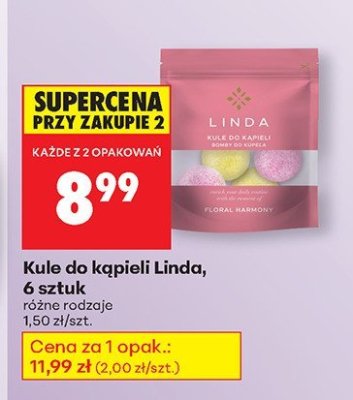 Kule do kąpieli 6 sztuk różne rodzaje promocja w Biedronka