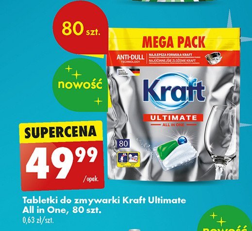 Kapsułki do zmywarek Kraft ultimate promocja