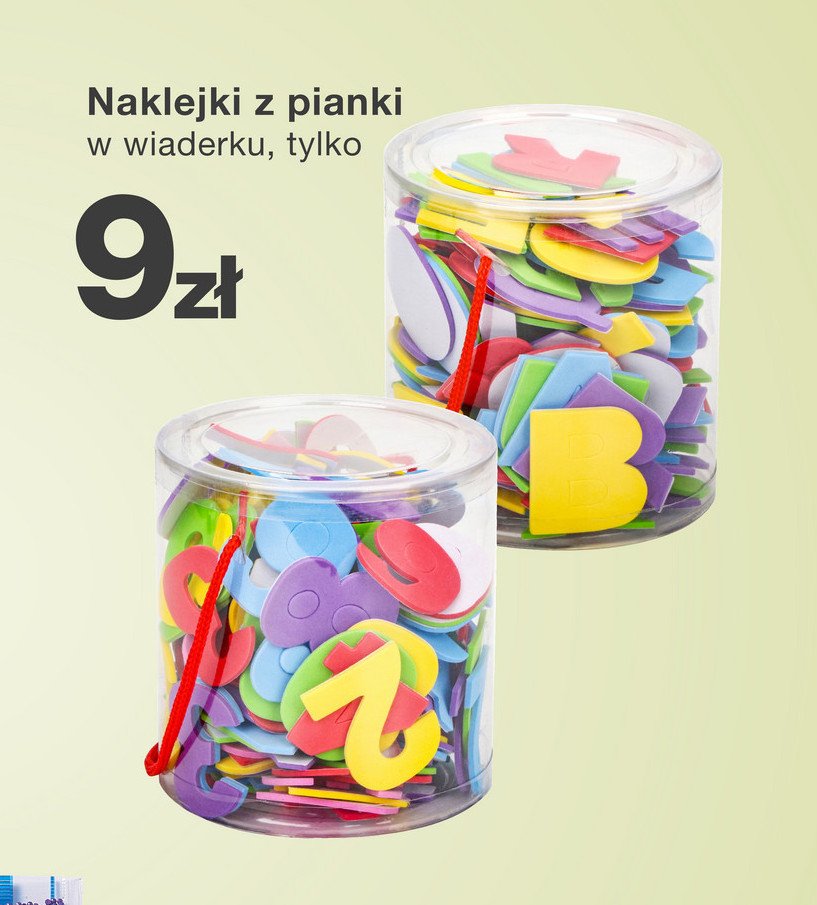 Naklejki piankowe promocja