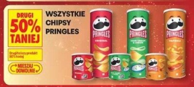 Chipsy Pringles różne rodzaje promocja w Biedronka