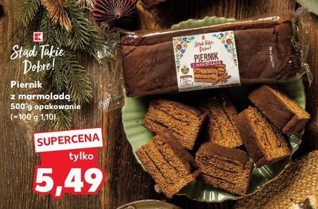 Piernik z marmoladą K-classic stąd takie dobre! promocja w Kaufland