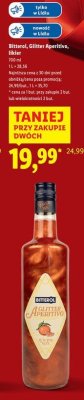 Likier Bitterol Glitter Aperitivo promocja w Lidl