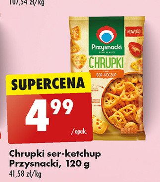 Chrupki serowo-keczupowe Przysnacki promocja w Biedronka