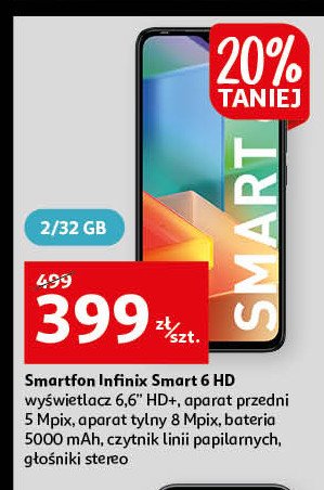 Smartfon smart 6hd Infinix promocja