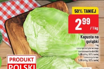 Kapusta promocja w POLOmarket