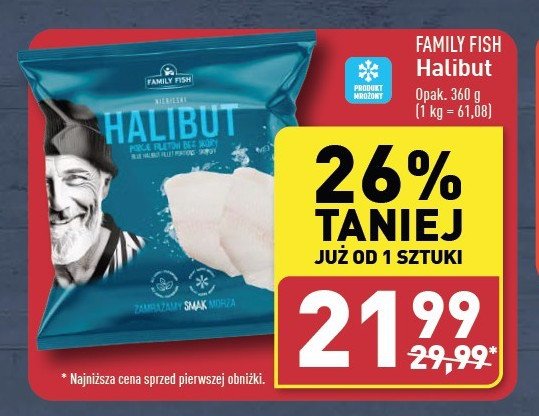 Halibut Family fish promocja w Aldi