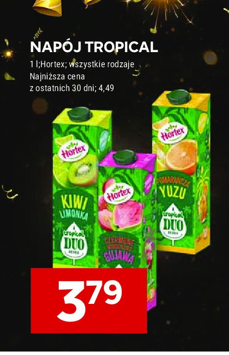 Sok pomarańcza yuzu Hortex promocja