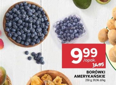 Borówki amerykańskie promocja w Stokrotka