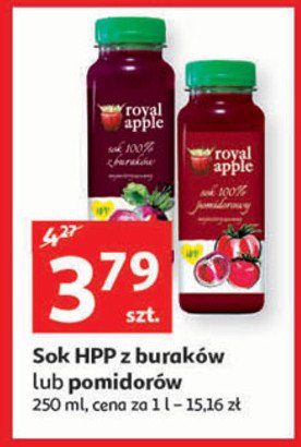 Sok pomidorowy Royal apple promocja