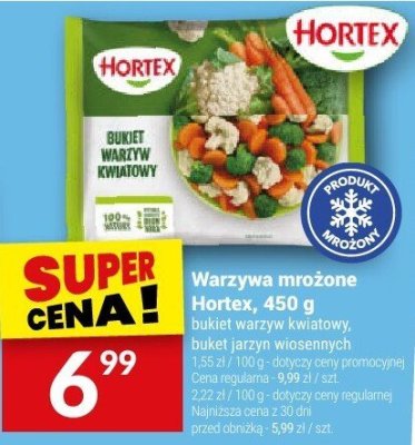 Warzywa Warzywa mrożone Hortex, 400 g promocja w Twój Market