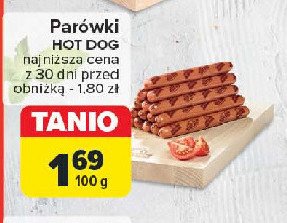 Parowki Indykpol hot dog promocja