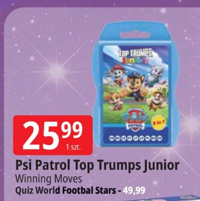 Gra Psi Patrol Top Trumps Junior Winning Moves promocja w Leclerc