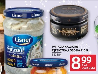 Imitacja kawioru z jesiora, łososia 110 g promocja w Selgros
