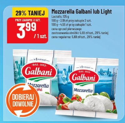 Ser Mozzarella promocja w POLOmarket