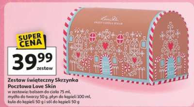 Zestaw świąteczny Skrzynka Pocztowa Love Skin promocja w Auchan