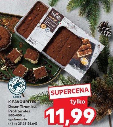 Tiramisu K-classic favourites promocja w Kaufland