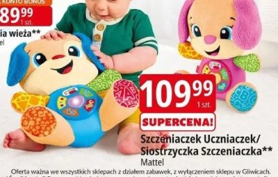 Szczeniaczek Uczniaczek/Siostrzyczka Szczeniaczka Mattel promocja w Leclerc