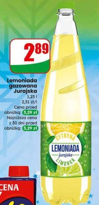 Lemoniada gazowana  promocja w Dino