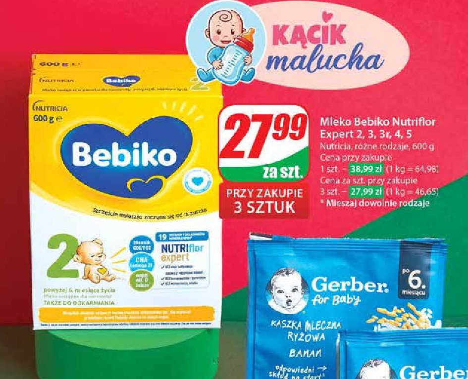 Mleko 3r Bebiko junior promocja