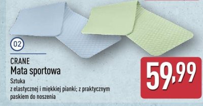 Mata sportowa  promocja w Aldi