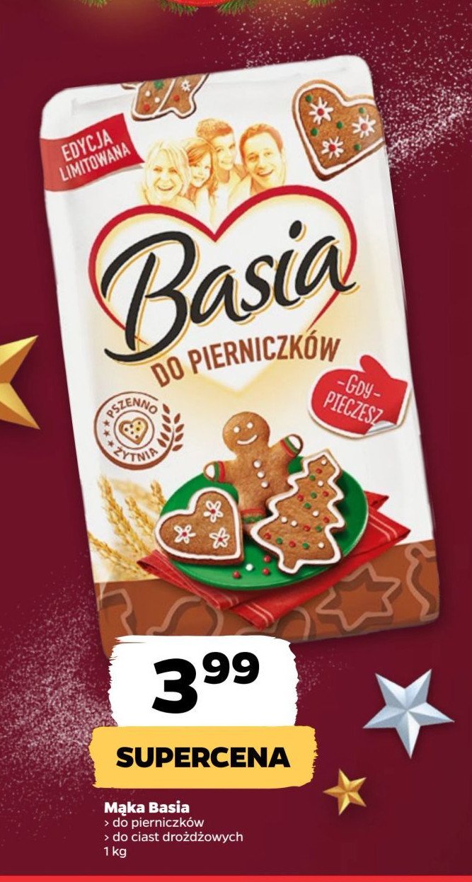 Mąka extra wypiek Basia promocja