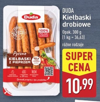 Kiełbaski z pieprzem Silesia duda promocja w Aldi