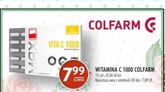 Vita c 1000 max Colfarm promocja
