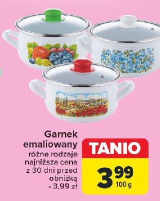 Garnki emaliowane promocja