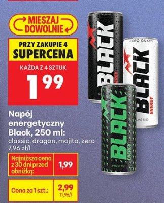 Napój energetyczny 250 ml: classic promocja w Biedronka