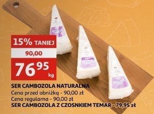 Ser cambozola czosnkowy Temar promocja
