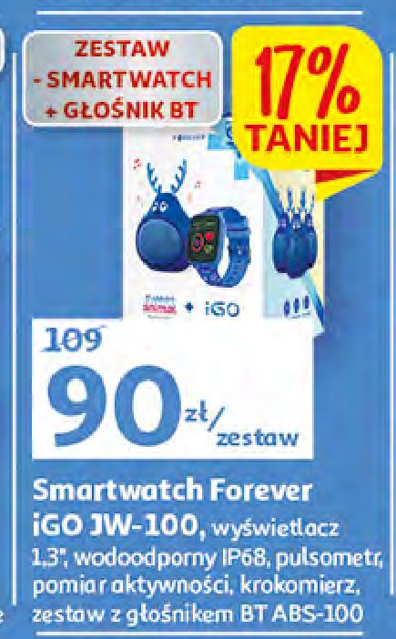 Smartwatch igo jw-100 Forever promocja