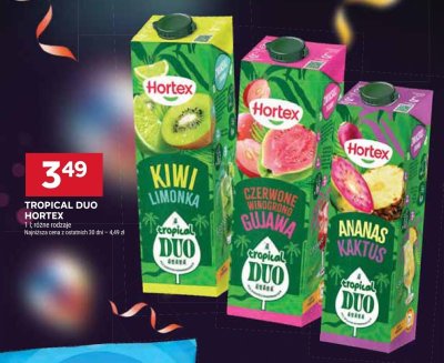 Napój Tropical Duo Hortex ananas kaktus promocja w Stokrotka