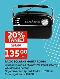 Radio solar rdi918b Manta promocja
