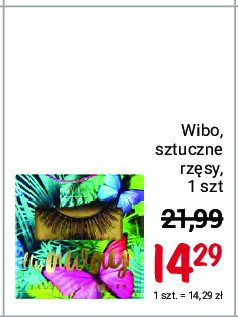 Sztuczne rzęsy fly away Wibo promocja