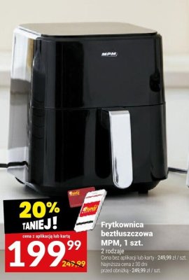 Frytkownica beztłuszczowa MPM promocja w Twój Market