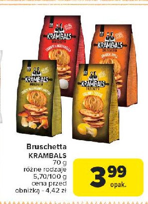 Bruschetta garden grill Krambals promocja