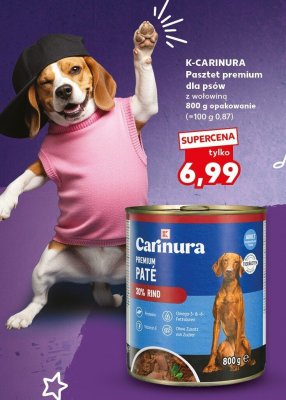 Pasztet premium dla psów z wołowiną promocja w Kaufland