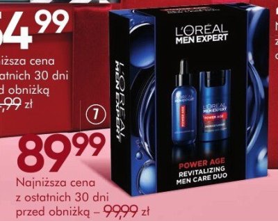 Krem L'Oreal Paris Men Expert Power Age promocja w Super-Pharm