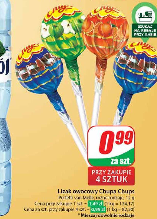 Lizak apple Chupa chups fruit promocja