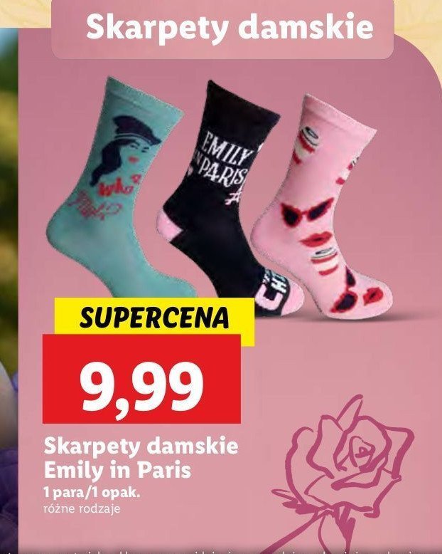 Skarpety emily w paryżu promocja