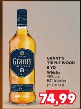 Whiskey Grant's 8 yo promocja