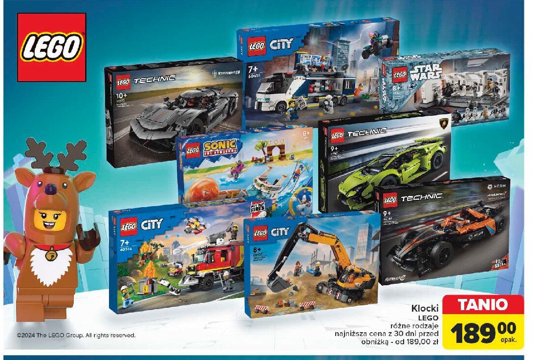 Klocki 42169 Lego technic promocja w Carrefour