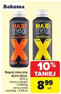 Nap贸j mleczny promocja w Carrefour