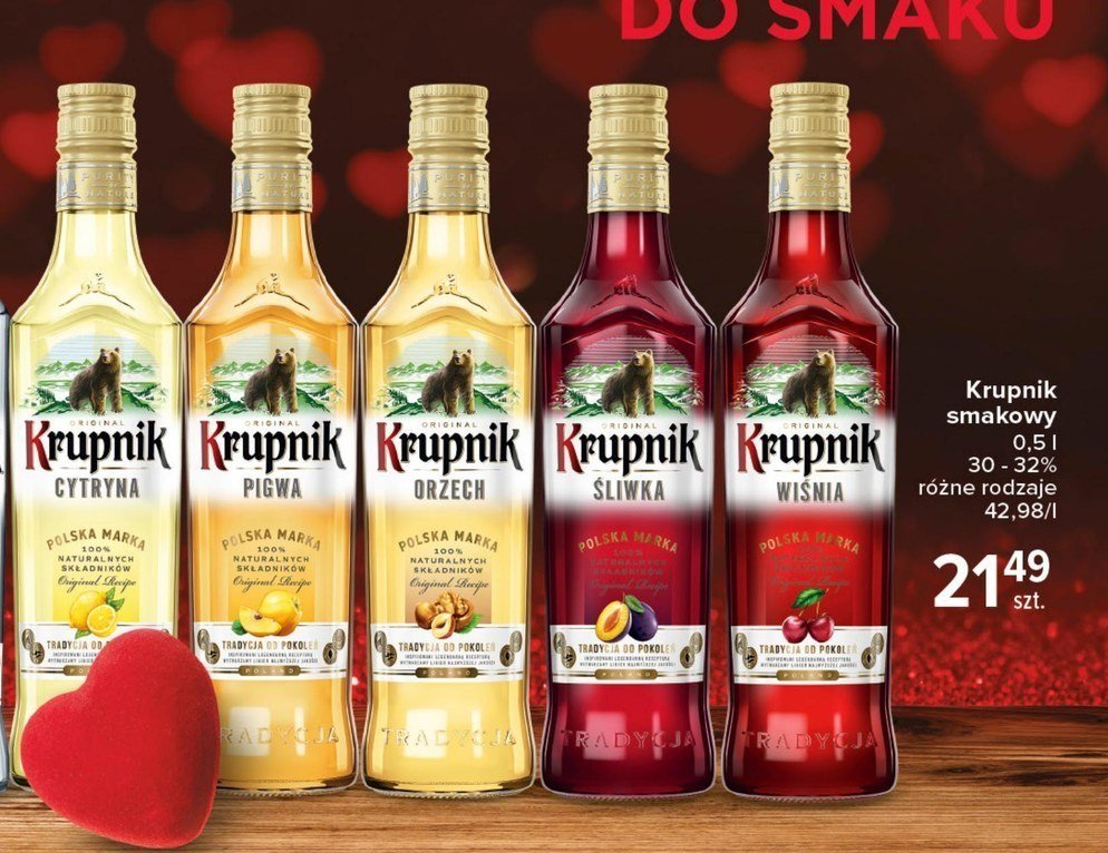 W贸dka Krupnik orzechowy promocja