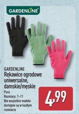 Rękawice GARDENLINE Rękawice ogrodowe uniwersalne, damskie/męskie promocja w Aldi